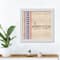 Established 1776 White Framed Print Under Plexiglass